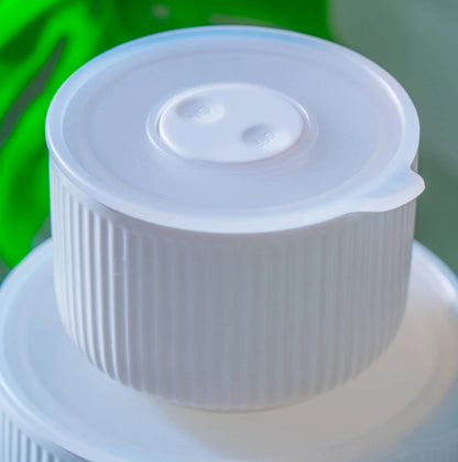 Acar Pure Carmen Kapaklı Porselen 6 Parça Kase Seti