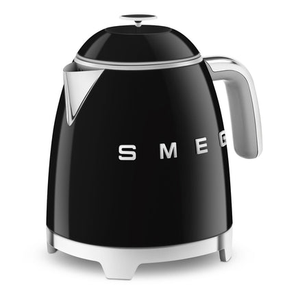 Smeg KLF05BLEU Siyah Mini Kettle – 0.8 Litre Kompakt Su Isıtıcı