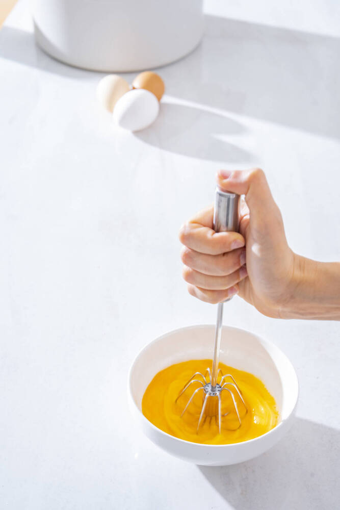 Evero Manual Steel Whisk 30 cm – Stainless Steel Kitchen Whisk