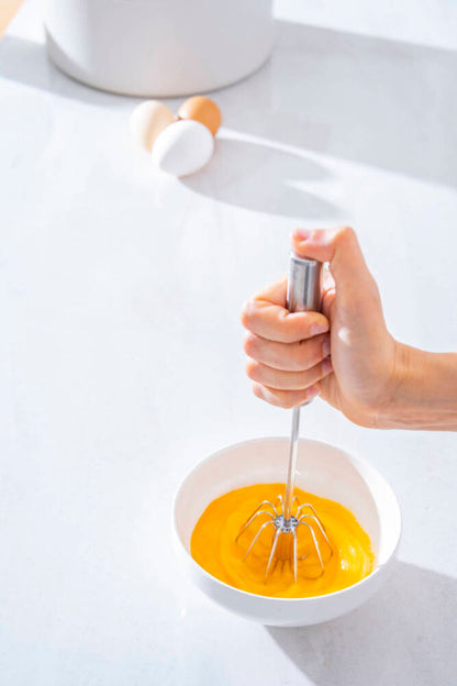 Evero Manual Steel Whisk 30 cm – Stainless Steel Kitchen Whisk