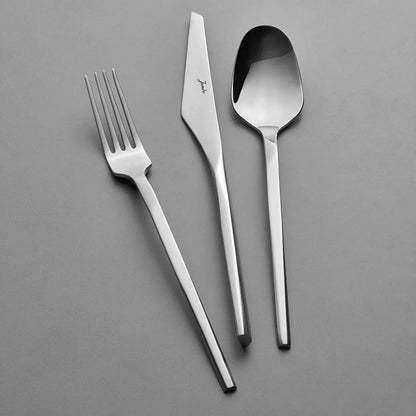 Jumbo 5100 Quartz 84 Parça 12 Kişilik Paslanmaz Çelik Çatal Kaşık Bıçak Takımı