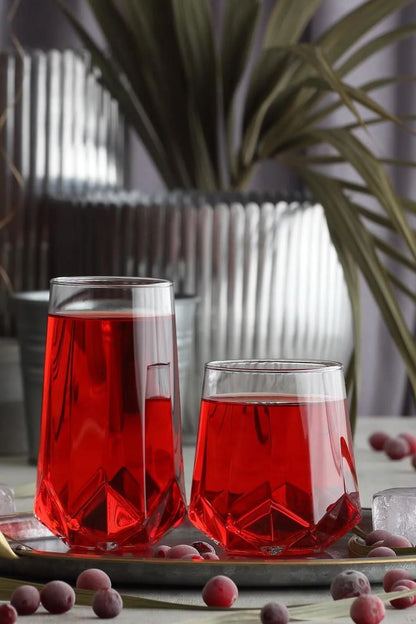 Lav Çay ve Su Meşrubat Bardağı Seti – 24 Parça