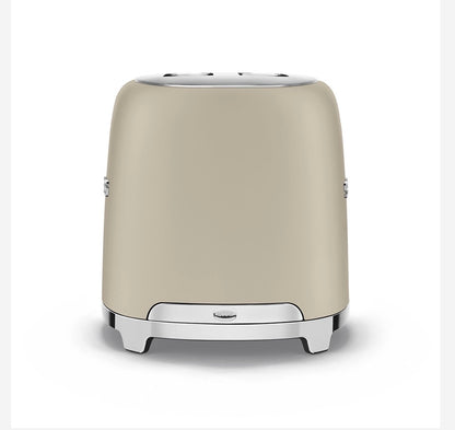 SMEG Ontbijtset Mat Crème 3-delig – Koffiezetapparaat, Waterkoker & Broodrooster