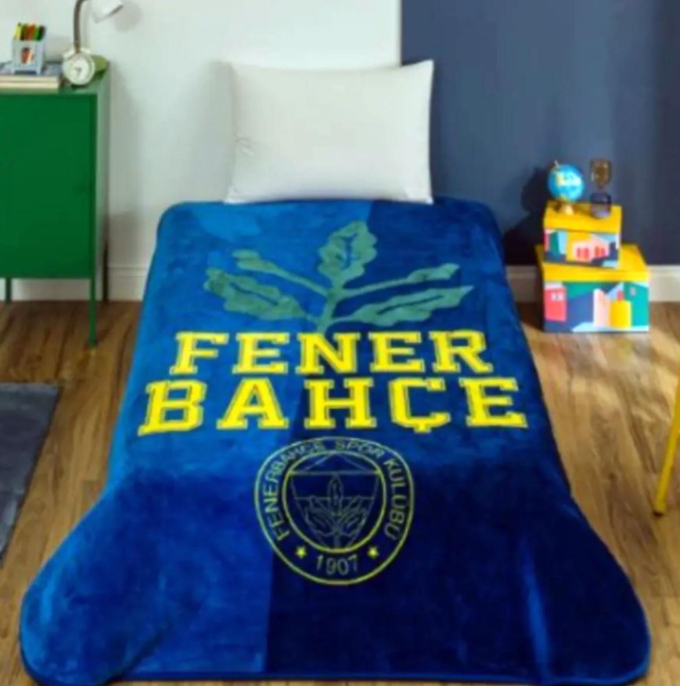 Taç Licensed Fenerbahçe Fan Blanket – Single, 160x220 cm