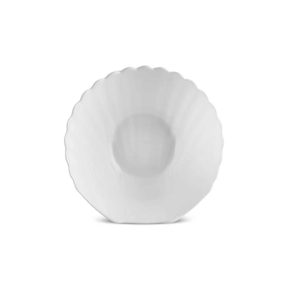 Karaca White Shell 18 Parça 6 Kişilik Opal Cam Yemek Takımı – Beyaz Sofra Seti
