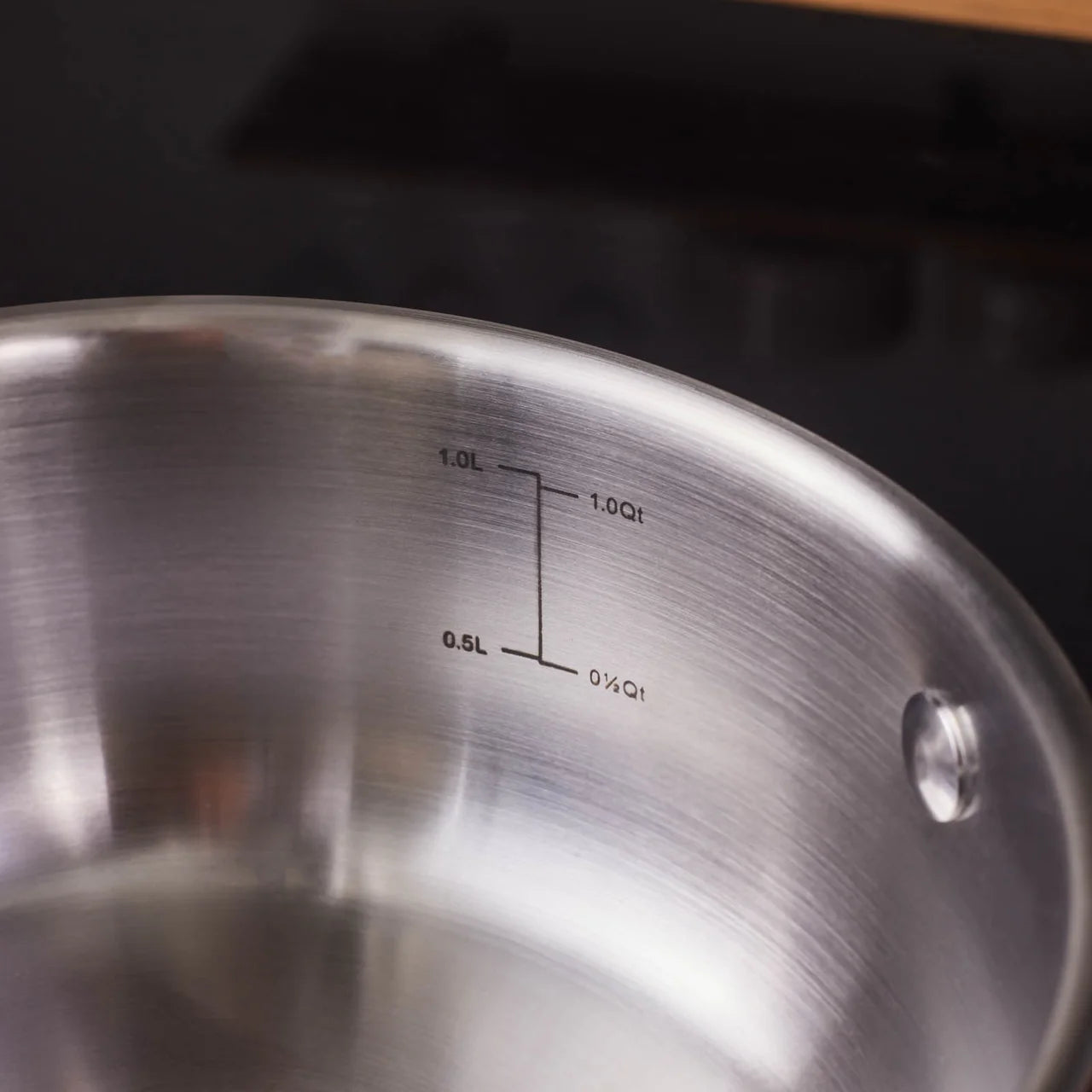 Karaca Elite Paslanmaz Çelik Sığ Tencere 16 cm – İndüksiyon Uyumlu