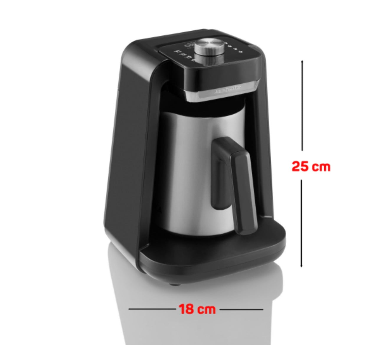 ARZUM OKKA RICH SPIN PRO
KOFFIEZETAPPARAAT | CHROOM