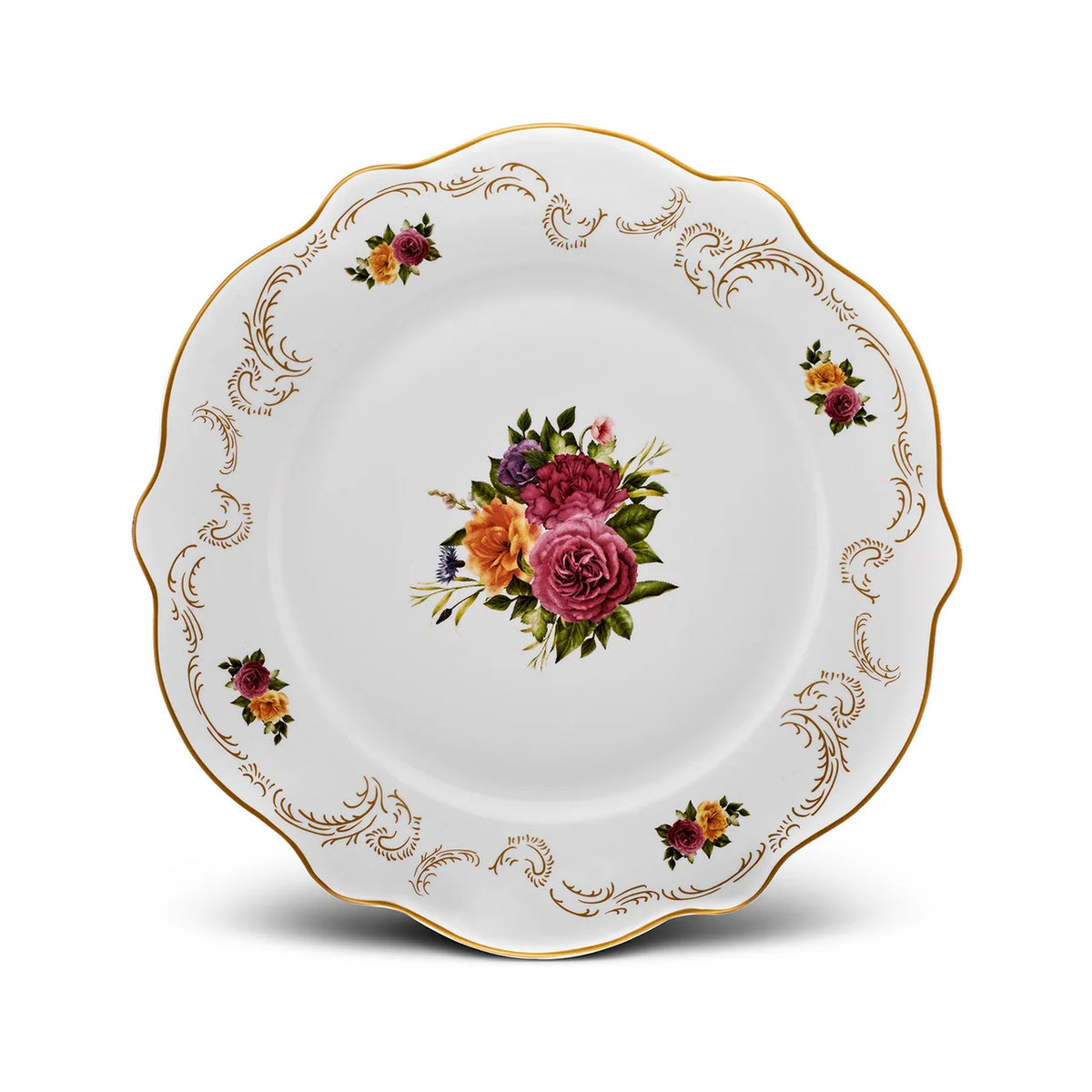 Karaca Antique 24 Parça 6 Kişilik Porselen Yemek Takımı – Şık Sofra Seti