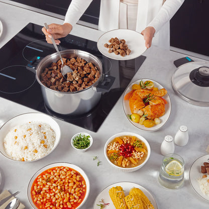 Karaca Quick and Safe 6+8 Lt İndüksiyon Tabanlı Düdüklü Tencere Seti – Hızlı, Güvenli ve Dayanıklı