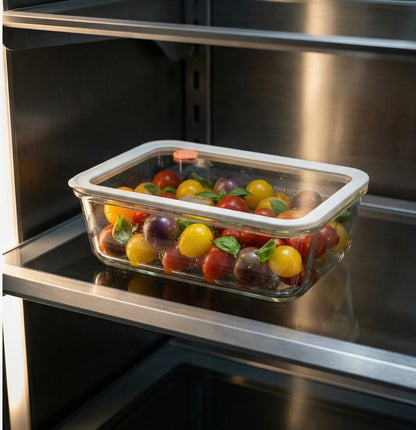 Acar Maxwell Borosilicaat Glazen Bewaarbak 1400 ml Vacuüm Siliconen Deksel
