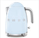 SMEG KLF03PBEU 1.7L Elektrikli Su Isıtıcısı – Pastel Blue Retro Kettle