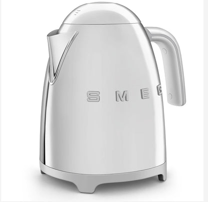 SMEG KLF03SSEU 1.7L Elektrikli Su Isıtıcısı – Chrome Paslanmaz Çelik