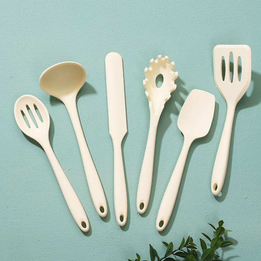 Arow 6-Piece Mini Silicone Serving Set – Heat-Resistant Kitchen Set