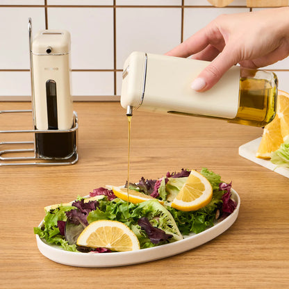 Karaca Luminous 3 Parça Yağ ve Sirke Şişesi Seti – Inox