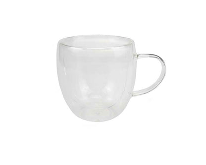 Schafer 2-delige Dubbelwandige Cappuccino Glas Set 250 ml