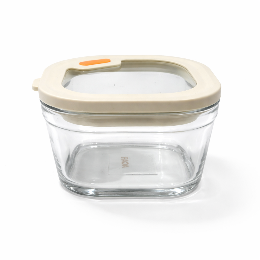 Acar Maxwell Borosilicate Glass Storage Container 240 ml Vacuum Silicone Lid