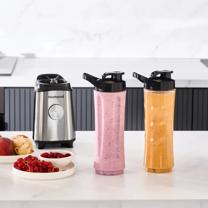 Homend Mixfresh 7010EU Kişisel Smoothie Blender Inox 350W