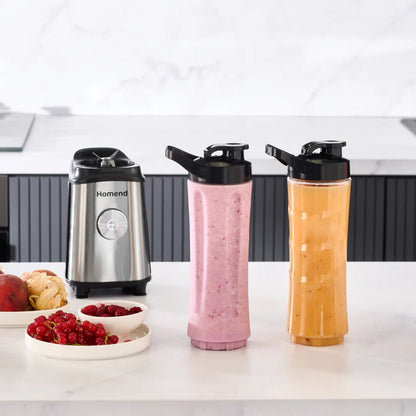 Homend Mixfresh 7010EU Kişisel Smoothie Blender Inox 350W
