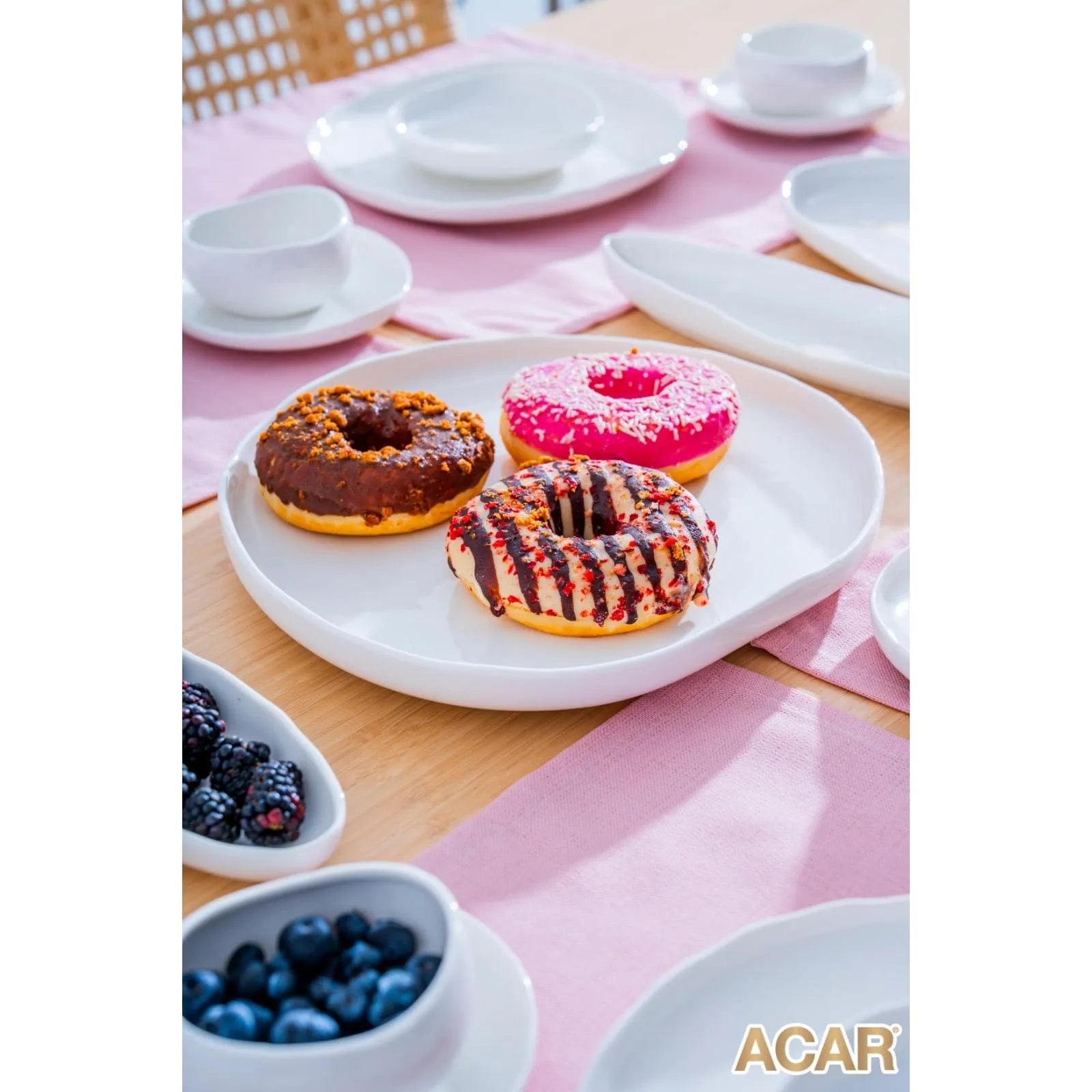 Acar Silva 33 Parça Şık Kahvaltı Seti-Yemek Takimi-Prenseshome Leyweg-Prenseshome Leyweg