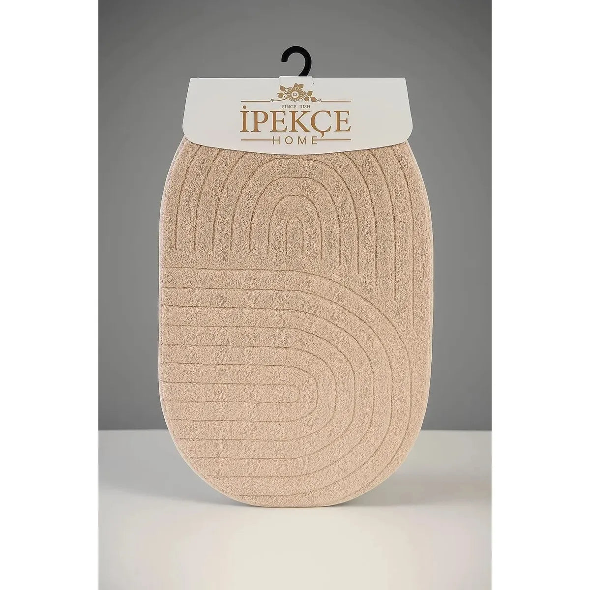 İpekçe Pamuklu 2’li Banyo Paspas Seti Erna - Oval (60x100 cm & 50x60 cm)-Prenseshome Leyweg-Prenseshome Leyweg