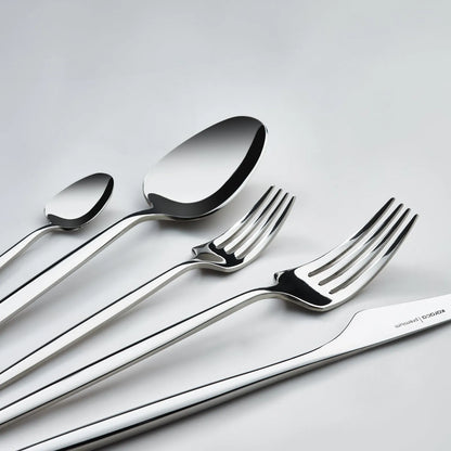 Karaca 316+ Moongate Platin 84 Parça 12 Kişilik Premium Paslanmaz Çatal Kaşık Bıçak Takımı-Sofra ürünleri-Prenseshome Leyweg-Prenseshome Leyweg