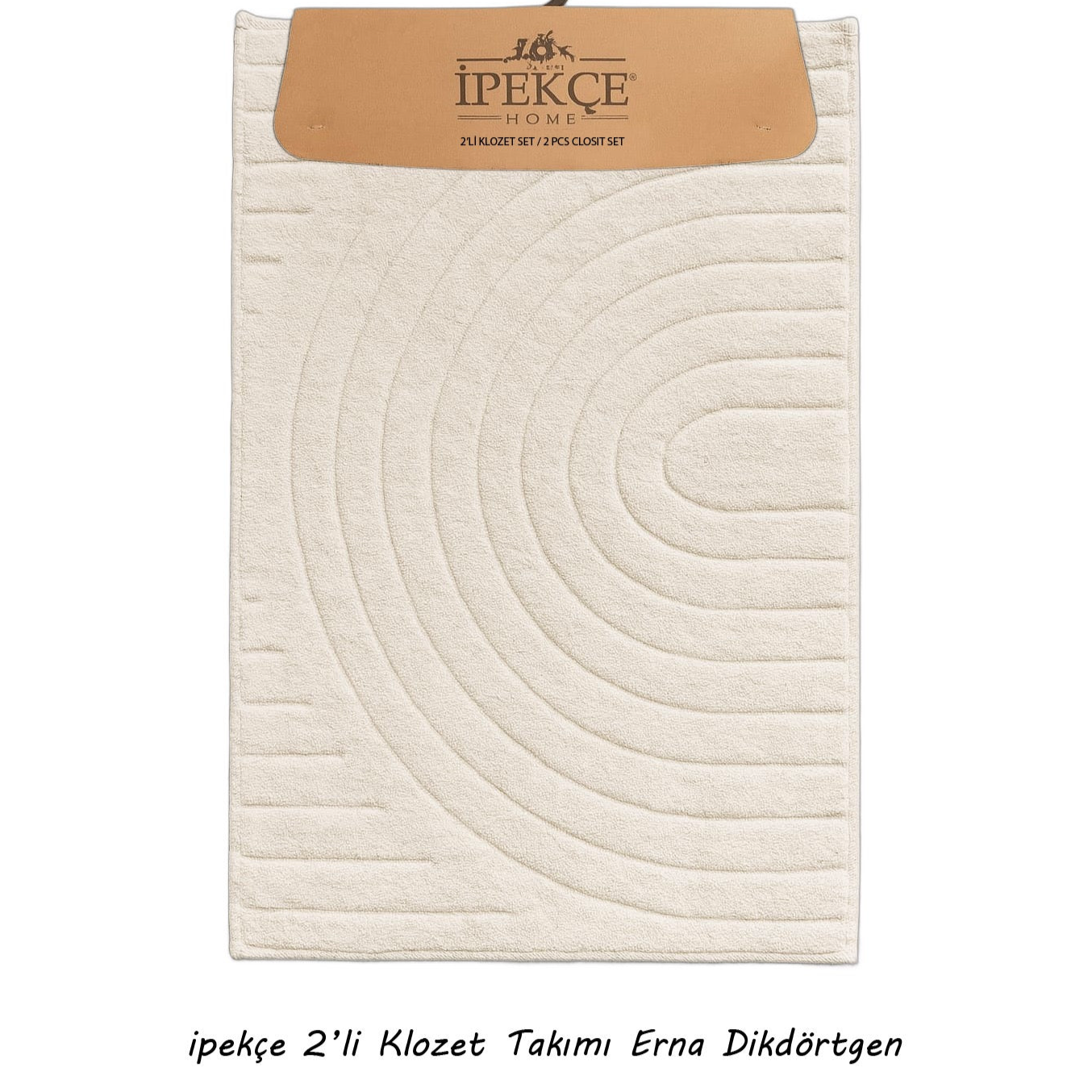 İpekçe Pamuklu 2’li Banyo Paspas Seti Sunset - Dikdörtgen (60x100 cm & 50x60 cm)-Banyo ürünleri-Prenseshome Leyweg-Prenseshome Leyweg