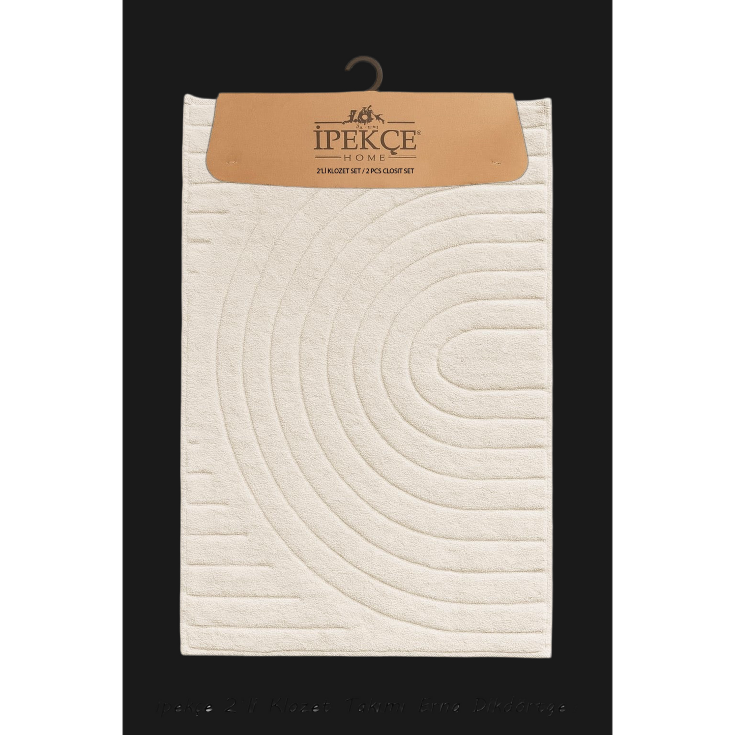 İpekçe Pamuklu 2’li Banyo Paspas Seti Sunset - Dikdörtgen (60x100 cm & 50x60 cm)-Banyo ürünleri-Prenseshome Leyweg-Prenseshome Leyweg