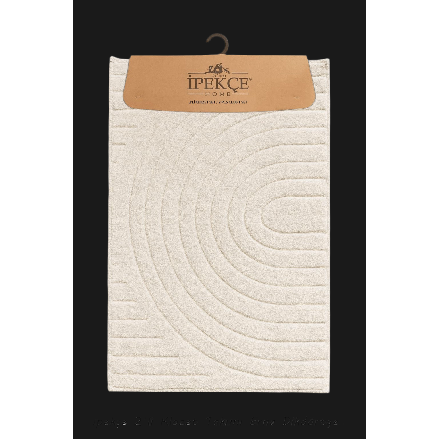 İpekçe Pamuklu 2’li Banyo Paspas Seti Sunset - Dikdörtgen (60x100 cm & 50x60 cm)-Banyo ürünleri-Prenseshome Leyweg-Prenseshome Leyweg