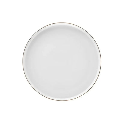 Karaca Streamline Saturn 19 Parça 4 Kişilik Gold Detaylı Porselen Yemek Takımı-Yemek Takimi-Prenseshome Leyweg-Prenseshome Leyweg