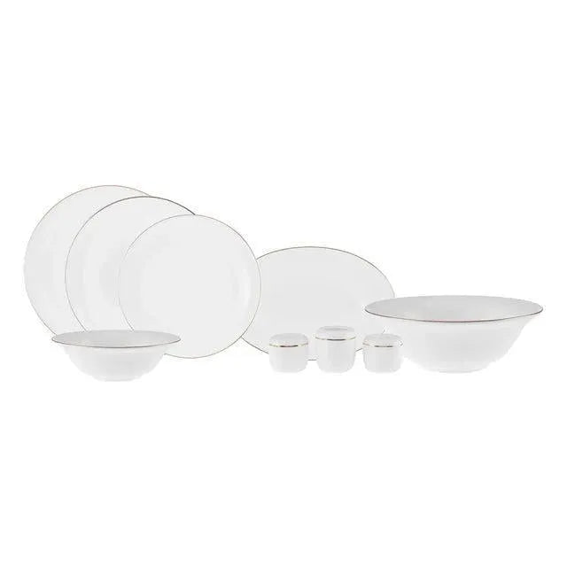 Karaca Fine Pearl Fame 58 Parça 12 Kişilik Yemek Takımı Gold Detayli-Yemek Takimi-Prenseshome Leyweg-Prenseshome Leyweg