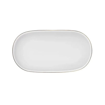 Karaca Streamline Saturn 19 Parça 4 Kişilik Gold Detaylı Porselen Yemek Takımı-Yemek Takimi-Prenseshome Leyweg-Prenseshome Leyweg