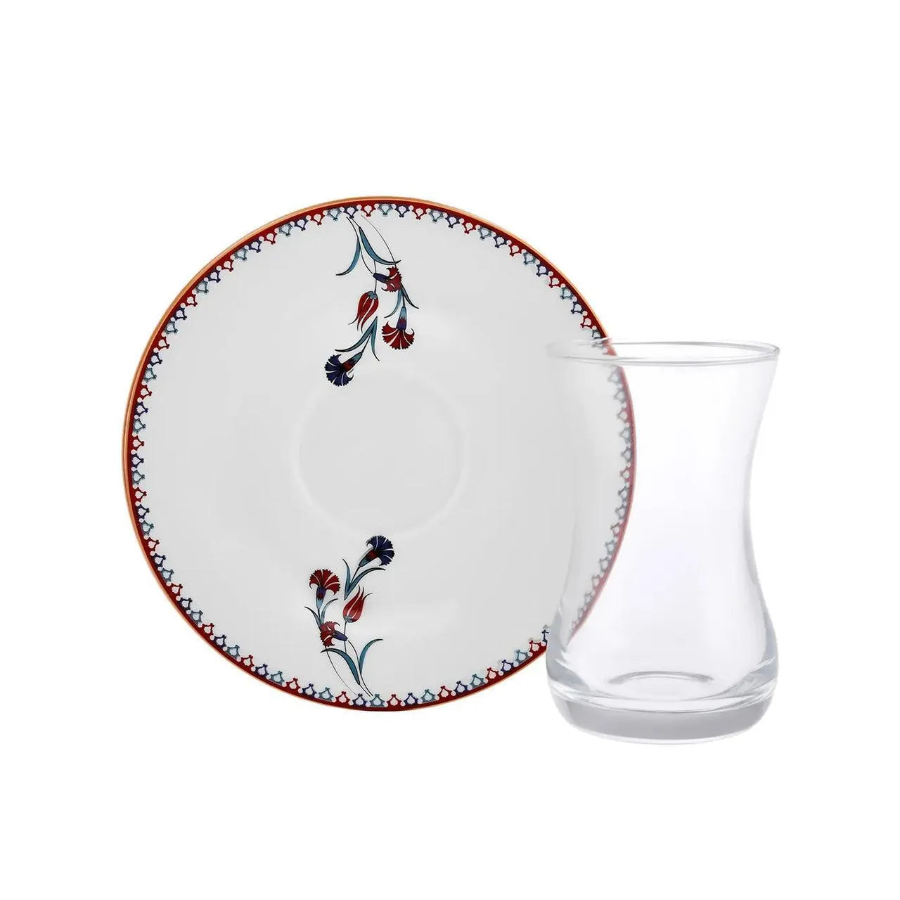 Karaca Nakkaş 6 Kişilik 18 Parça Tatlı Seti-Sofra ürünleri-Prenseshome Leyweg-Prenseshome Leyweg