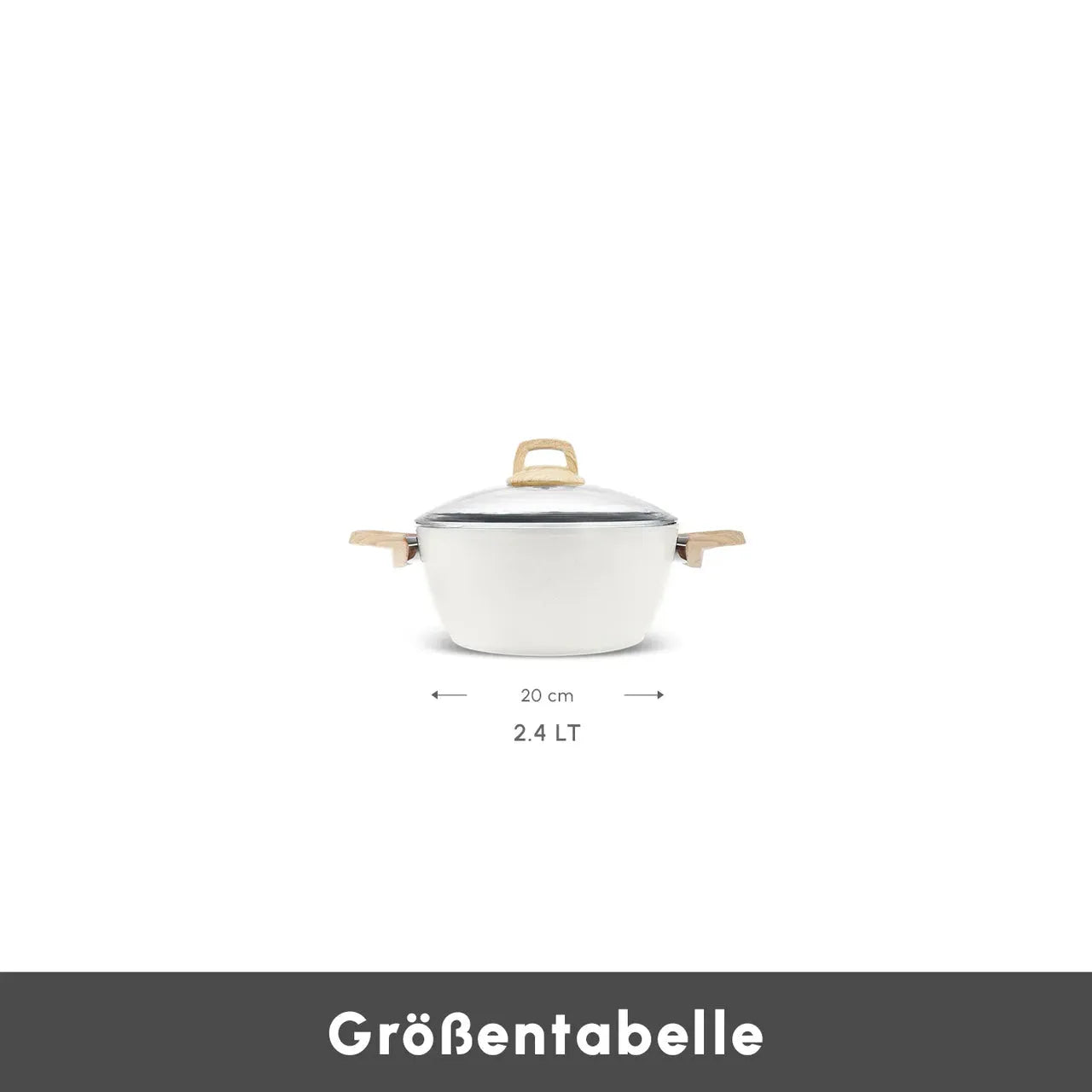 Karaca Swiss Crystal 20 cm Tencere Krem – Temmuz Kampanyası: 1 Al 2 Gönderim-Yemek Takimi-Prenseshome Leyweg-Prenseshome Leyweg