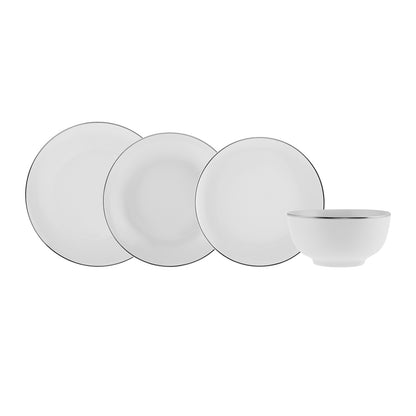 Karaca Leon Platin Serisi – 6 Kişilik 24 Parça Modern Yemek Seti-Yemek Takimi-Prenseshome Leyweg-Prenseshome Leyweg