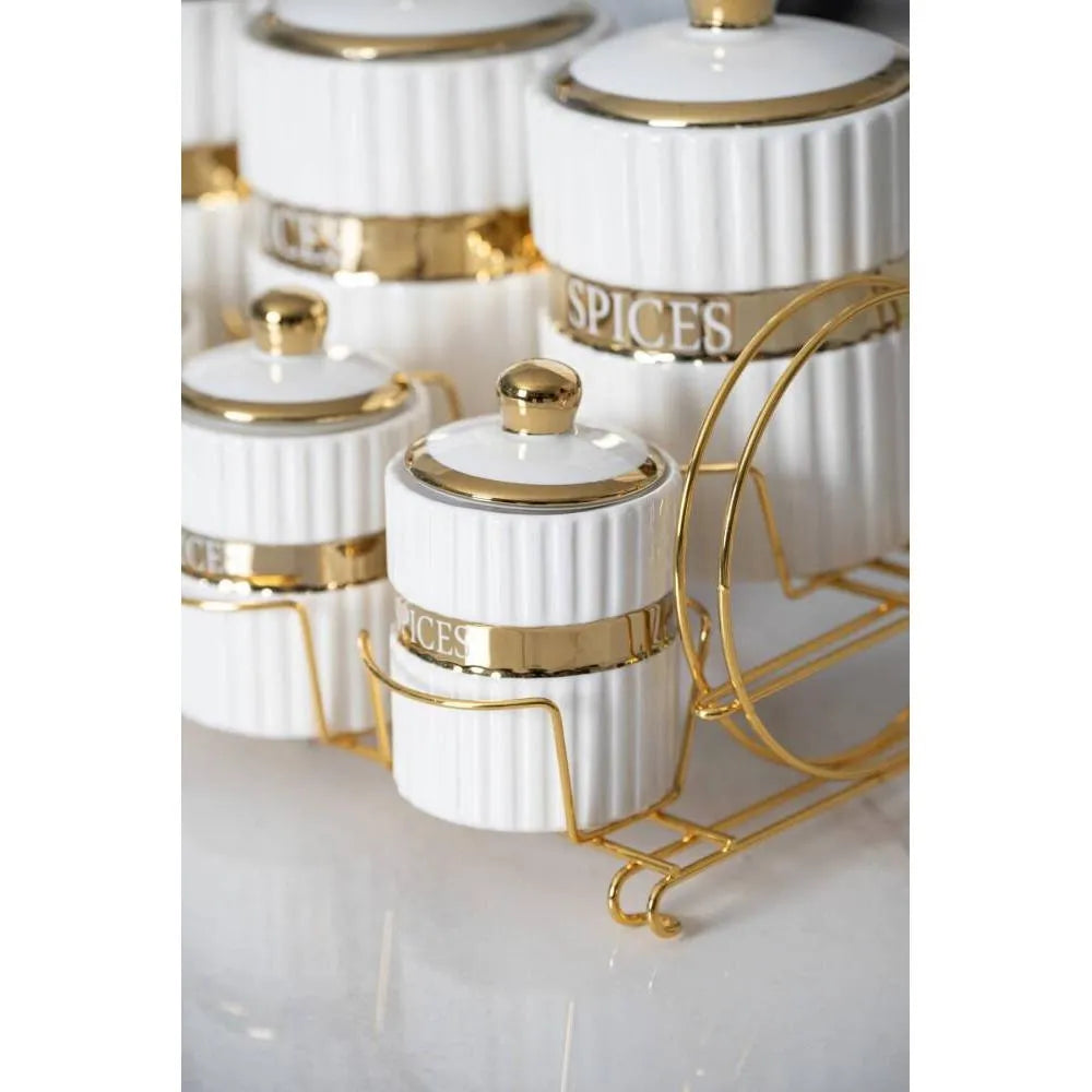 Master Magic 8 Parca Baharat Seti - Gold-mutfak urunleri-Prenseshome Leyweg-Prenseshome Leyweg