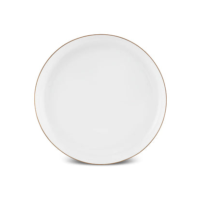 Karaca Stream Bone China Hole Gold 24 Parça 6 Kişilik Yemek Takımı-Sofra ürünleri-Prenseshome Leyweg-Prenseshome Leyweg