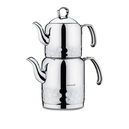 Korkmaz Erna Çaydanlık Takımı Inox A227-01-mutfak urunleri-Prenseshome Leyweg-Prenseshome Leyweg