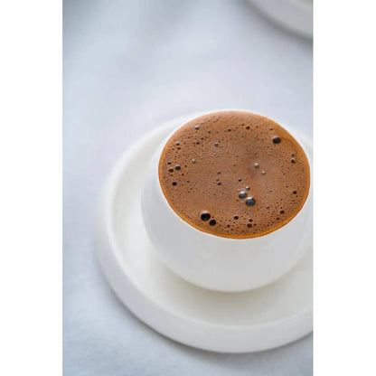 Acar Bianco Perla porselen kahve fincan takımı 6 kişilik – 90 ml-Prenseshome Leyweg-Prenseshome Leyweg