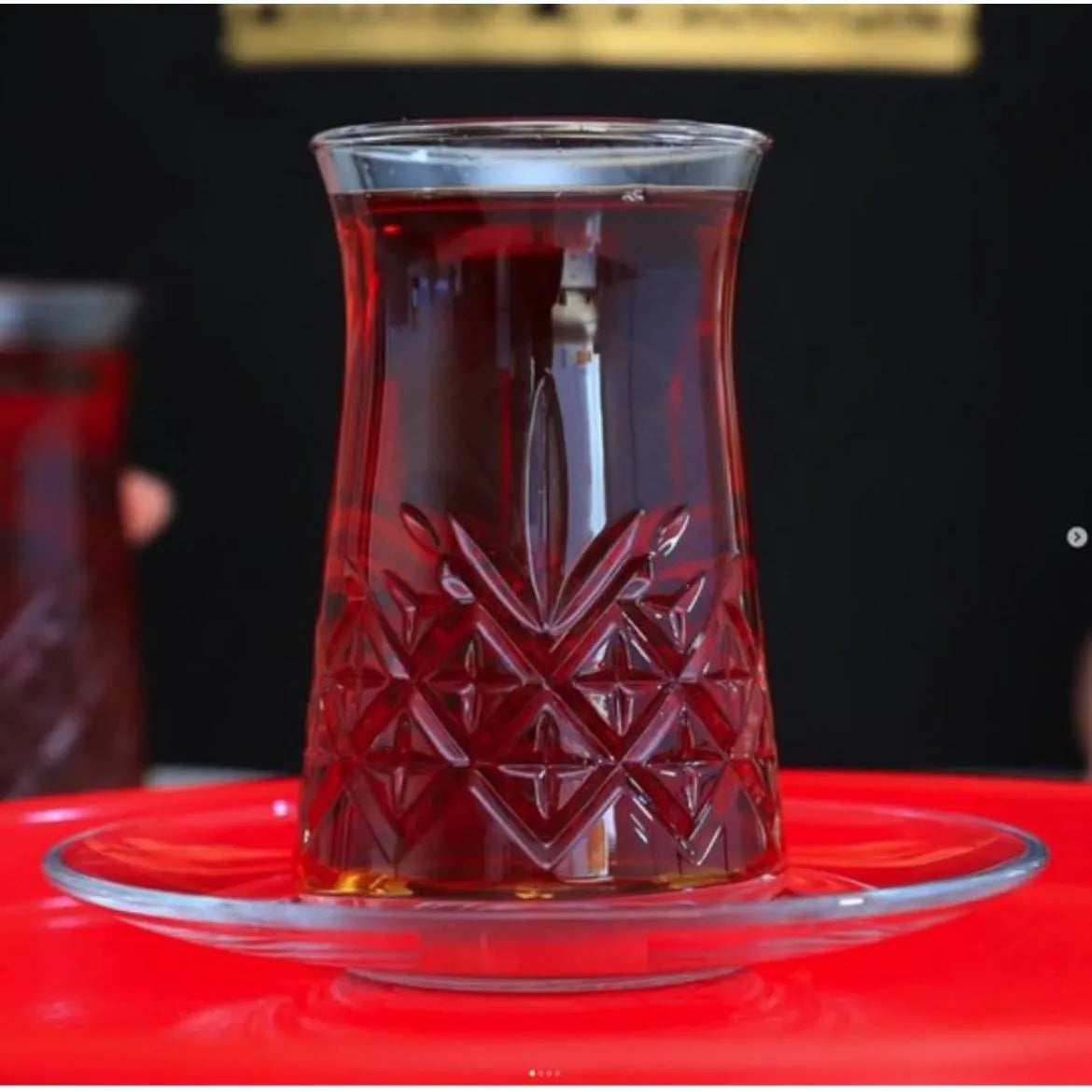 Pasabahce Timeless 6li Cay Bardagi ve Tabagi Seti - 170 cc - 126 mm-Cam urunler-PRENSESHOME LEYWEG-Prenseshome Leyweg