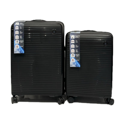 3’lü Valiz Seti – 20’’ / 24’’ / 28’’ | Dayanıklı PP Malzeme | 360° Tekerlekli Siyah-Prenseshome Leyweg-Prenseshome Leyweg