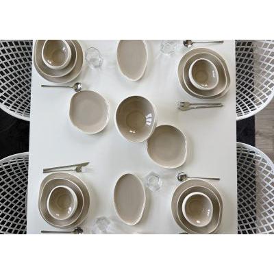 Acar Siena Bej 33 Parça Kahvaltı Seti-Yemek Takimi-Prenseshome Leyweg-Prenseshome Leyweg