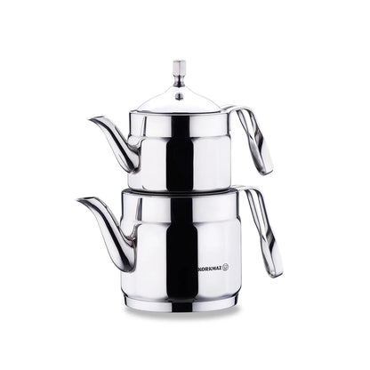 Korkmaz Nostaljia Midi Çaydanlık Takımı 1.6 lt A228-mutfak urunleri-Prenseshome Leyweg-Prenseshome Leyweg