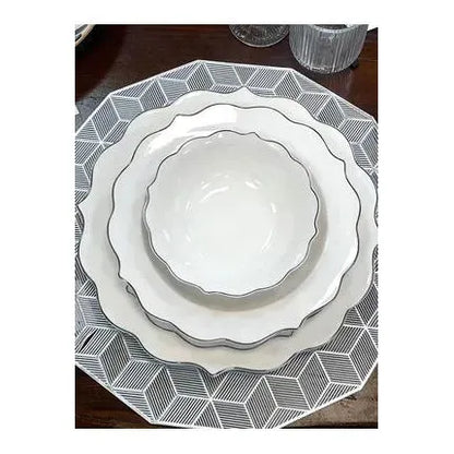 Acar Karmen 6 Kişilik 24 Parça silver Yemek Takımı-Yemek Takimi-Prenseshome Leyweg-Prenseshome Leyweg