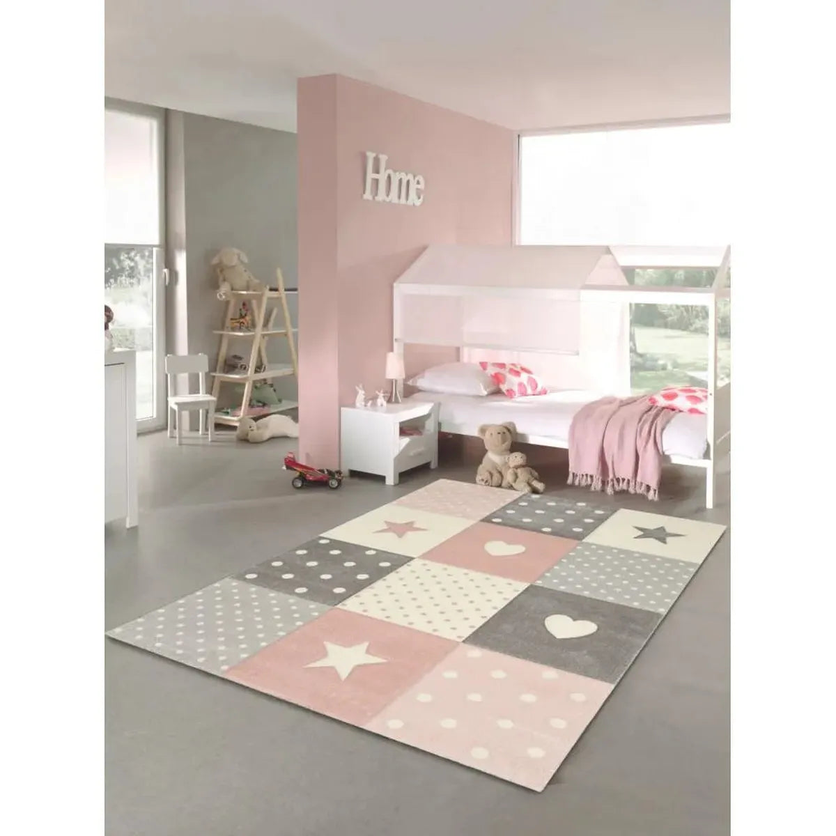 Merinos Pastel Kids Çocuk Halısı 20339 255 Pink – 120×170 cm-Zemin kaplama-Prenseshome Leyweg-Prenseshome Leyweg