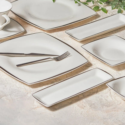 Karaca Fine Pearl Agate 26 Parça İnci Kahvaltı Takımı – 6 Kişilik Platin Detaylı-Sofra ürünleri-Prenseshome Leyweg-Prenseshome Leyweg