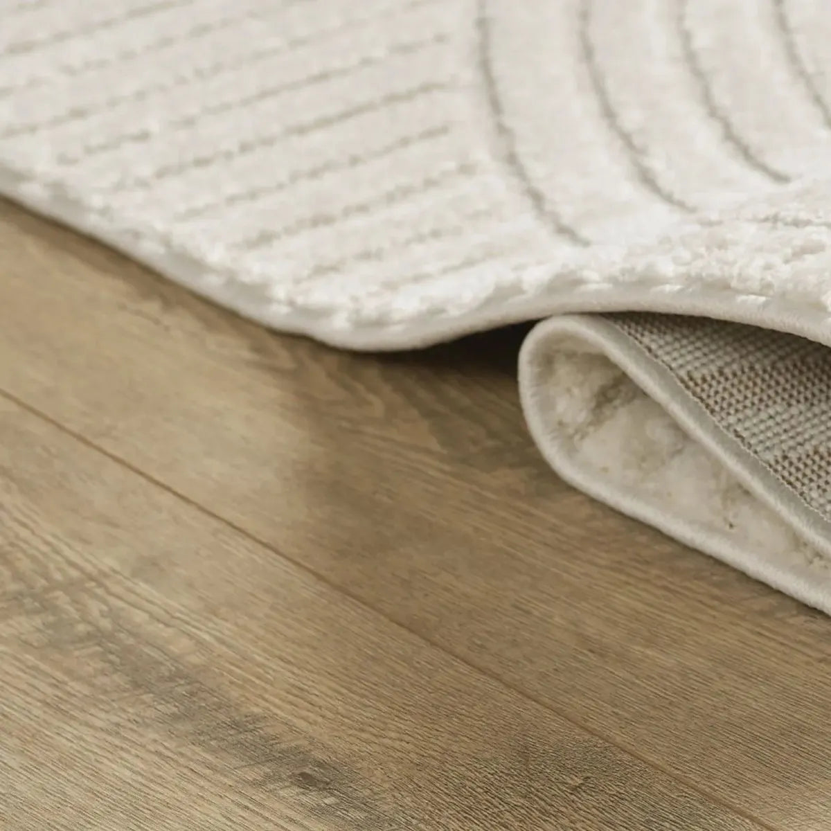Merinos Elio 2251 Krem Halı Japandi Tarzı Modern Yarım Daire Desenli-Zemin kaplama-Prenseshome Leyweg-Prenseshome Leyweg