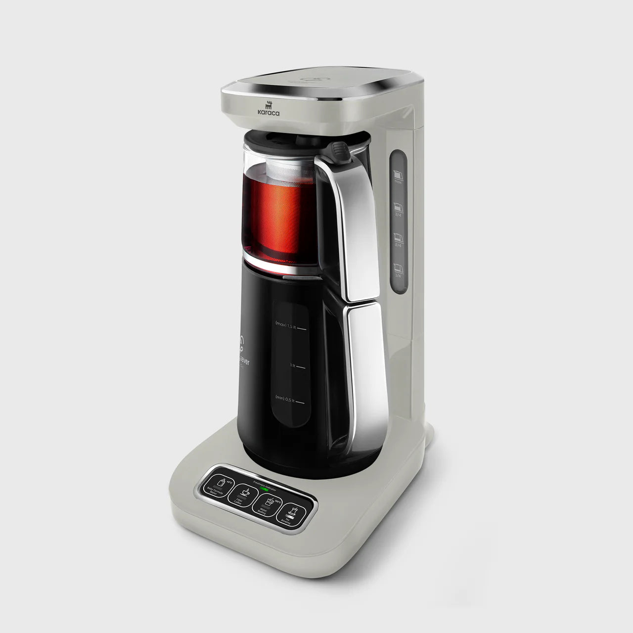 Karaca Çaysever Robotea Pro 4 in 1 İngilizce Konuşan Otomatik Çay Makinesi – 2500W Starlight-Elektronik ürün-Prenseshome Leyweg-Prenseshome Leyweg