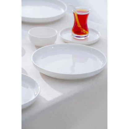 Acar Aden 6 Kişilik 32 Parça Kahvaltı Seti – Beyaz Porselen-Yemek Takimi-Prenseshome Leyweg-Prenseshome Leyweg