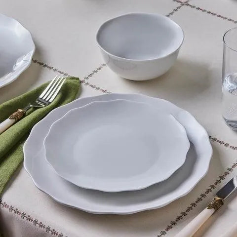 Karaca Scalloped 18 Parça 6 Kişilik Yemek Takımı – Mikrodalga ve Bulaşık Makinesine Uygun-Yemek Takimi-Prenseshome Leyweg-Prenseshome Leyweg