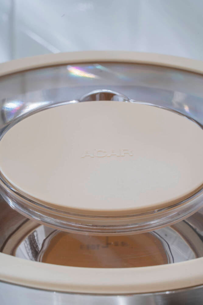 Acar Focus Pro Bej Kapaklı Paslanmaz Çelik Karıştırma ve Saklama Kabı Seti – 3 Parça-mutfak urunleri-Prenseshome Leyweg-Prenseshome Leyweg